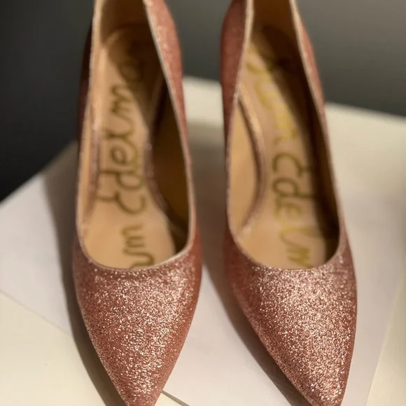 Sam Edelman Glittering Rose Heels - Picture 2 of 8